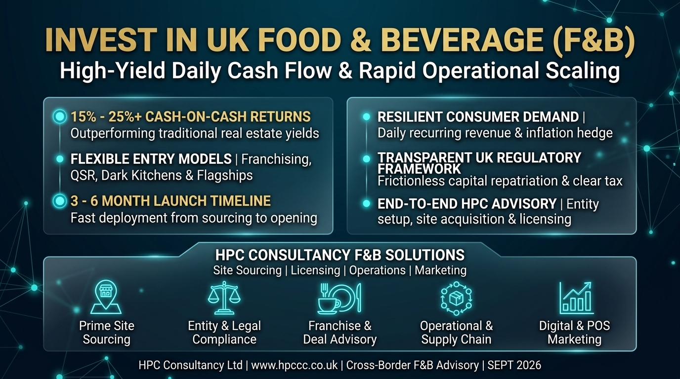 Why Poland Investors Must Consider the UK Food and Beverage Sector as Their Primary Entry Point