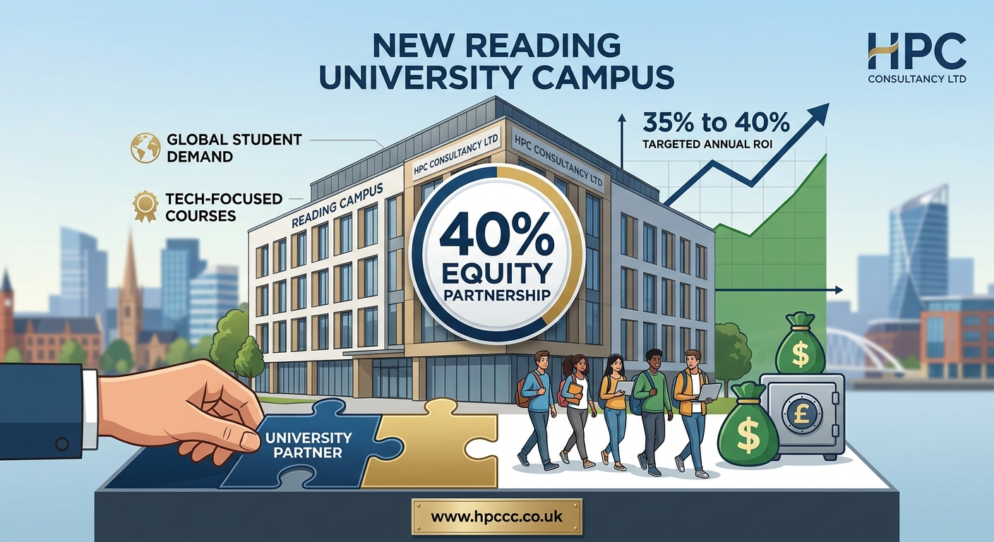 40% Equity Partnership in New Reading University Campus, seeking Poland Investor